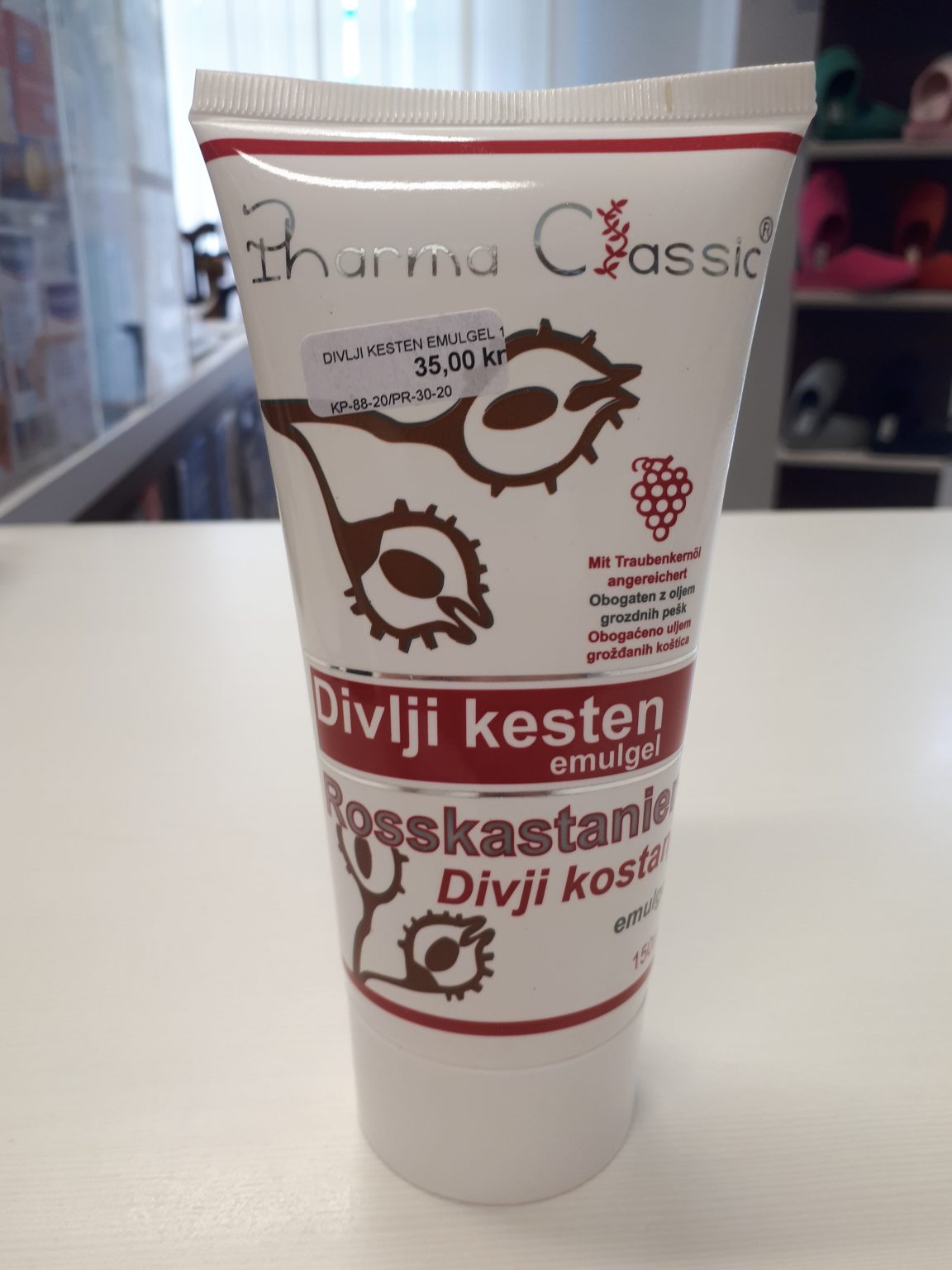 Divlji Kesten Emulgel 150 Ml ZdravoBudi